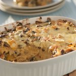 Cheesy Black Bean Enchilada Casserole