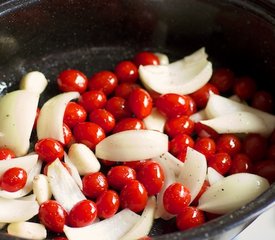 Quick Roasted Cherry Tomato Spaghetti Sauce