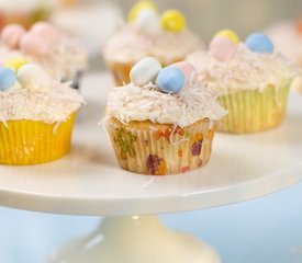 Easter Yogurt Lemon Cupcakes with Lemon Cream Cheese Frosting