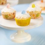 Easter Yogurt Lemon Cupcakes with Lemon Cream Cheese Frosting