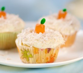 Easter Yogurt Lemon Cupcakes with Lemon Cream Cheese Frosting