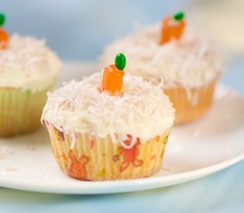 Easter Yogurt Lemon Cupcakes with Lemon Cream Cheese Frosting