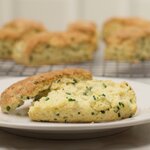 Cheddar Cornmeal Biscuits with Chives