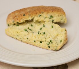 Cheddar Cornmeal Biscuits with Chives