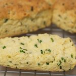 Cheddar Cornmeal Biscuits with Chives
