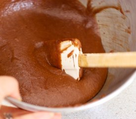 Easter Chocolate Cake with Chocolate Sour Cream Frosting