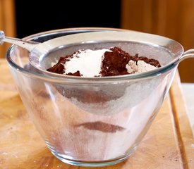 Easter Chocolate Cake with Chocolate Sour Cream Frosting