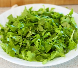 Fresh Vegetable Salad with Miso Dressing