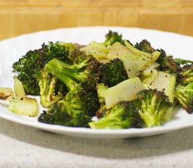 Roasted Broccoli, Garlic and Toasted Almonds with Pasta