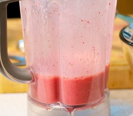 Strawberry Panna Cotta with Strawberry Compote