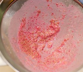 Strawberry Panna Cotta with Strawberry Compote