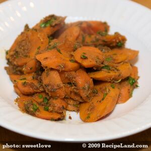 African Spiced Carrots recipe