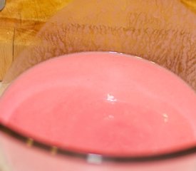 Strawberry Panna Cotta with Strawberry Compote