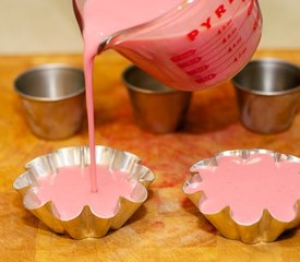 Strawberry Panna Cotta with Strawberry Compote