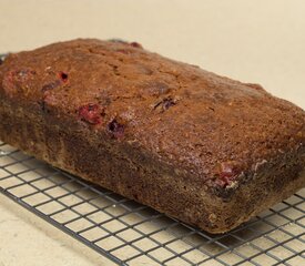 Easy Cranberry Pumpkin Bread