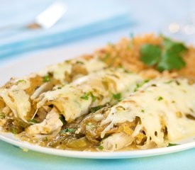 Chicken Enchiladas Verde (Green)