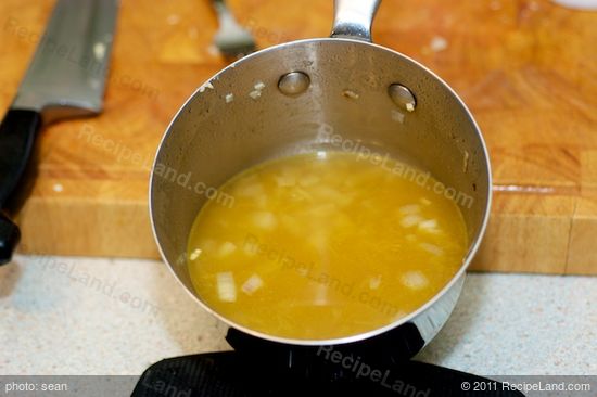 And the chicken stock