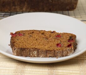 Easy Cranberry Pumpkin Bread