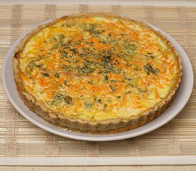 Delicious Carrot and Tarragon Tart 