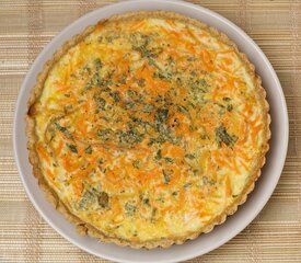 Delicious Carrot and Tarragon Tart 