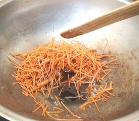 Homemade Noodles Bird’s Nest