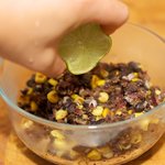 Squeeze some fresh lime juice in...