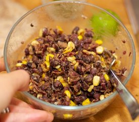 Cheesy Corn and Black Bean Quesadillas