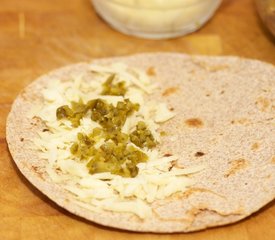 Cheesy Corn and Black Bean Quesadillas