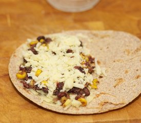 Cheesy Corn and Black Bean Quesadillas