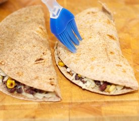 Cheesy Corn and Black Bean Quesadillas