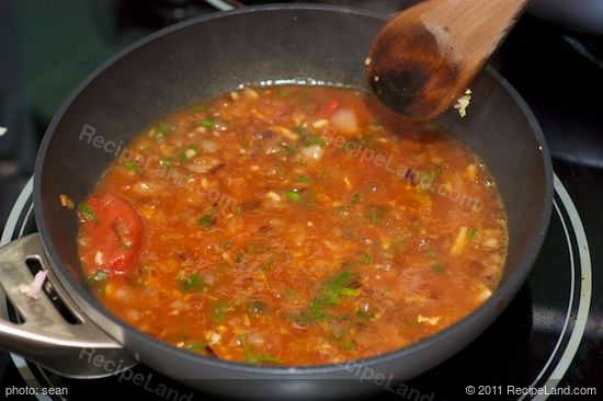 Add the chicken stock