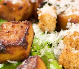 Caesar Salad with Roasted Tofu