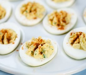 Yogurt Deviled Eggs