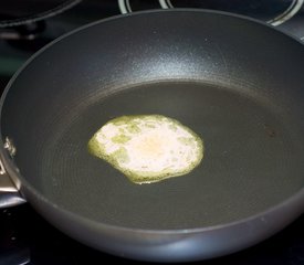 Potato Ham and Herb Omelette