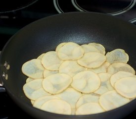 Potato Ham and Herb Omelette