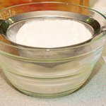 Sift flour, baking soda and salt together.