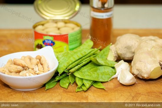 Prepare the ingredients for the stir-fry