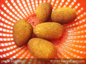 Homemade Fried Curry Bread recipe