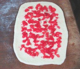 Homemade Strawberry Jam Bread