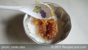 Homemade Milk Rice with Coconut Stuffing