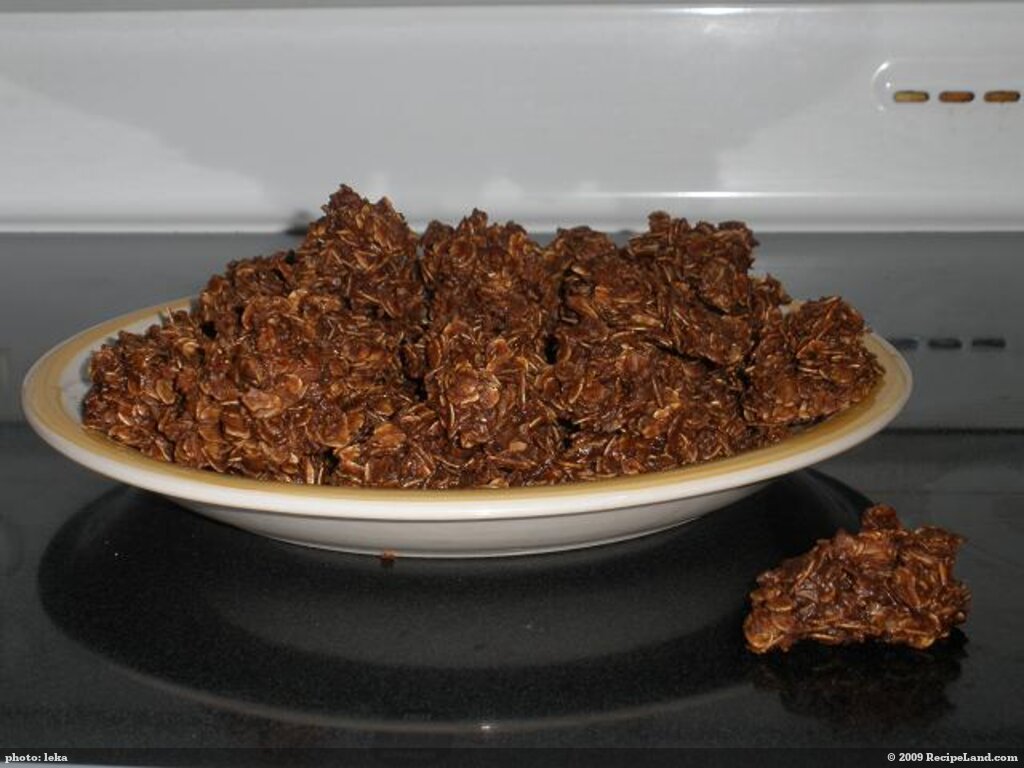 Chocolate No Bake Cookies