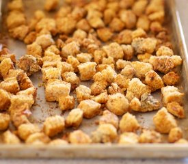 Herb, Garlic and Parmesan Croutons