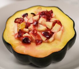 Cranberry-Stuffed Acorn Squash