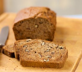 Banana, Honey and Walnuts Whole Wheat Bread