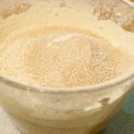Stir in whole wheat flour and salt...