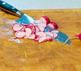 Celery, Cucumber, Fennel and Radish Salad with Vinaigrette