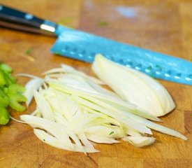 Celery, Cucumber, Fennel and Radish Salad with Vinaigrette