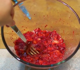 Strawberry Rhubarb Coffee Cake