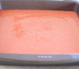 Pillowy Strawberry Orange Sorbet