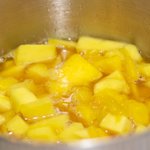 Stir until well mixed, and bring to a boil, let it simmer under low heat.